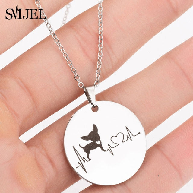 Women Dog Necklace
