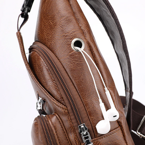 Cross-Body Bag with USB Charging Socket