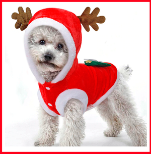 Christmas Reindeer Costume For Pets