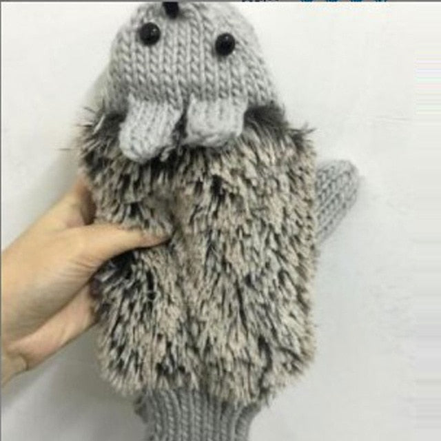 Hedgehog Mittens