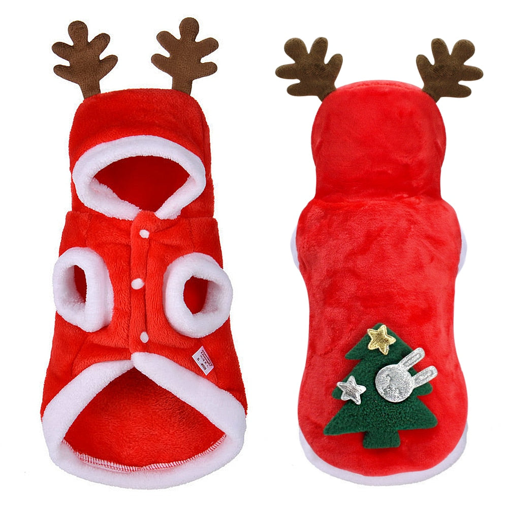 Christmas Reindeer Costume For Pets
